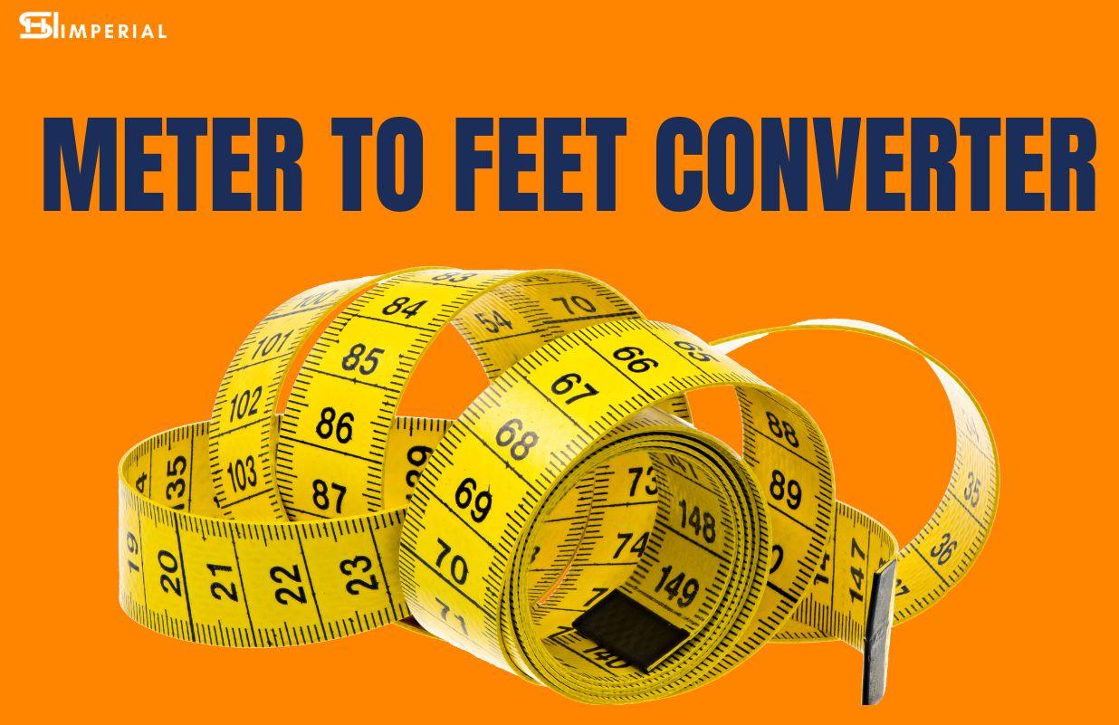 Meter to Feet converter