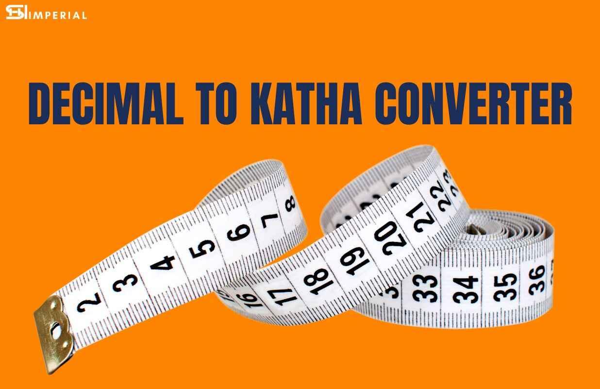 Decimal to Katha converter