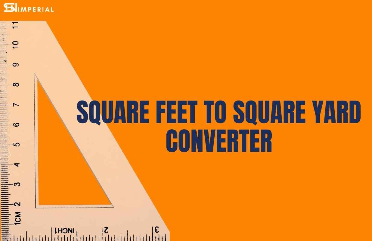 Square Feet to Square Yards converter